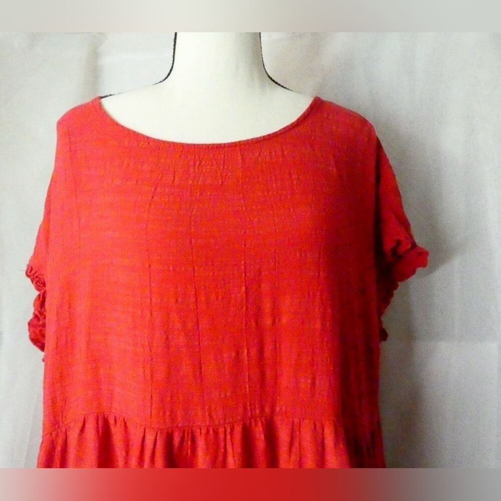 A Beautiful Soul Women's Dress 2X Peasant Lightweight Pockets - Picture 2 of 7